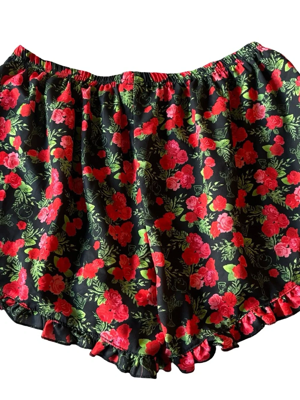 Disney Princess PJammy Rose Floral Sleep Shorts. - Picture 2 of 6